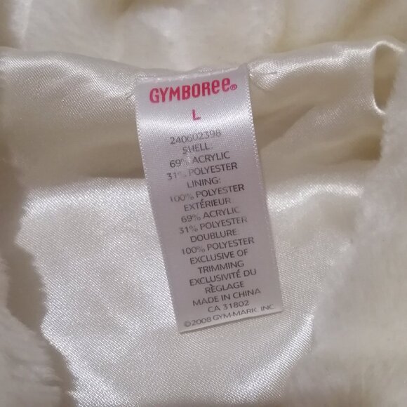 Luxurious and Elegant Faux Fur & Satin Girl's Bolero Jacket - Picture 7 of 8